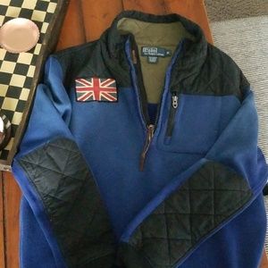 Mens 1/4 zip Ralph Lauren